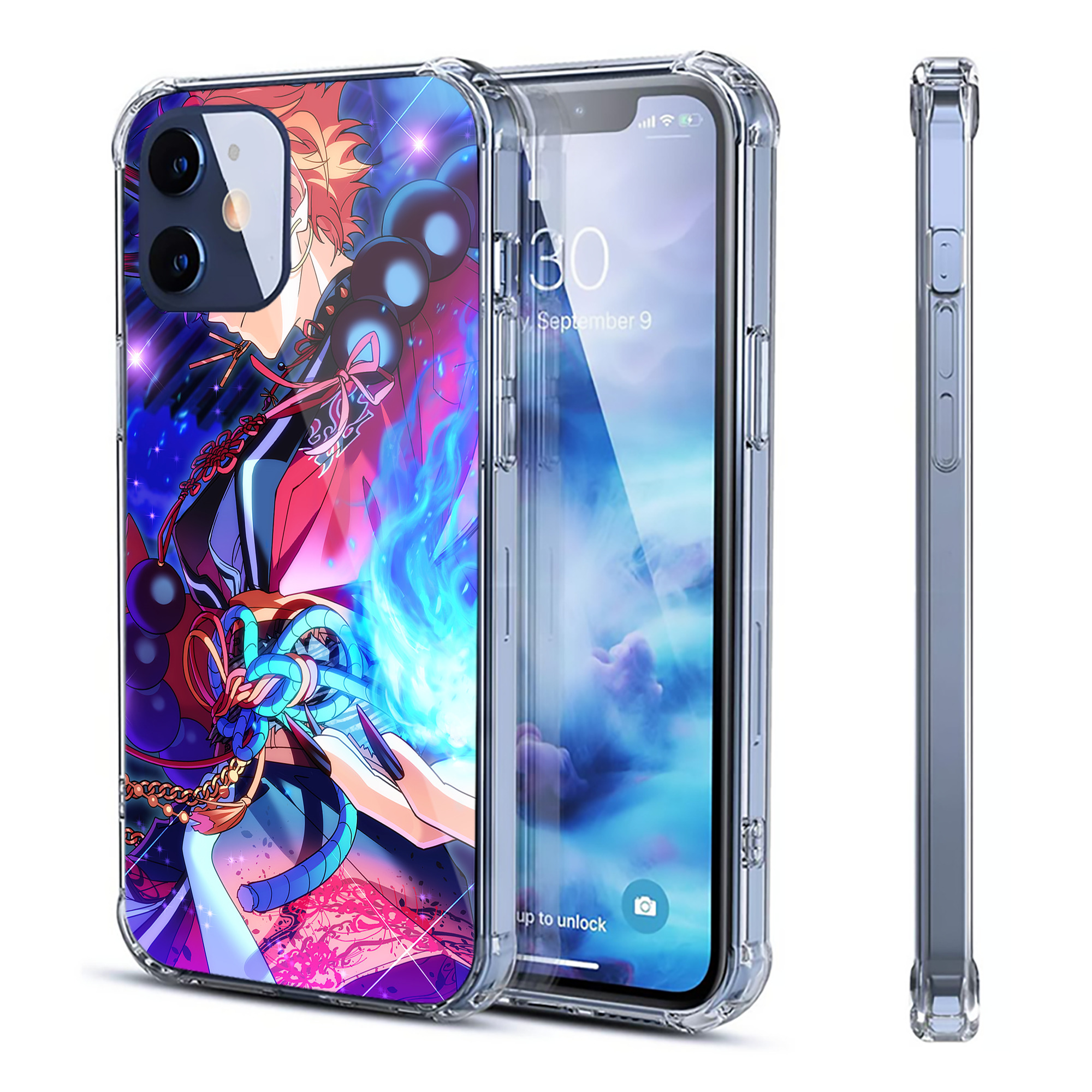 （画像用） あんさんぶるスターズ! Ensemble Stars 【iPhone 12シリーズ対応】透明スマホケース（クリアソフトケース）